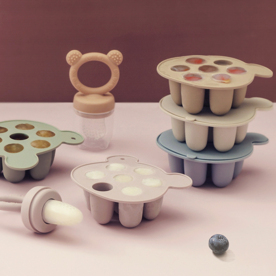 Baby Products Cream - Cetakan Es Krim Silikon 2 Buah