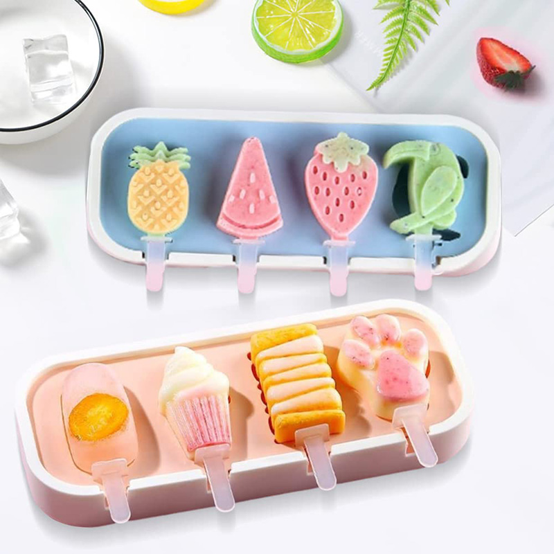 Baby Products Cream - Cetakan es loli anak-anak bayi lucu