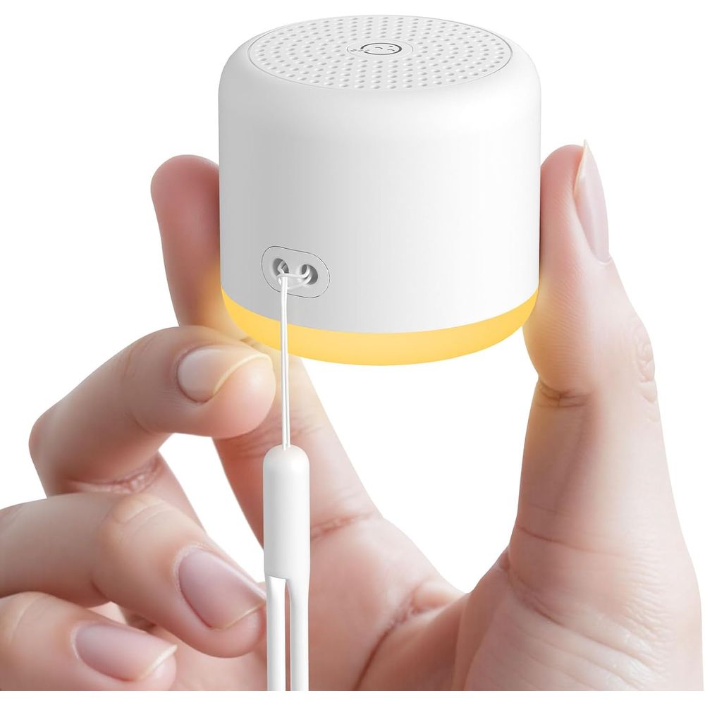 White Noise Machine Baby - Mesin Suara Putih dengan Lampu Malam,