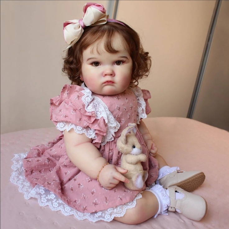 Baby Products For Curly Hair - Kit Boneka Reborn Charlotte Handmade Unfinished