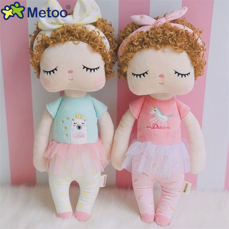 Baby Products For Curly Hair - Boneka Mewah Metoo Angela Lembut 34CM