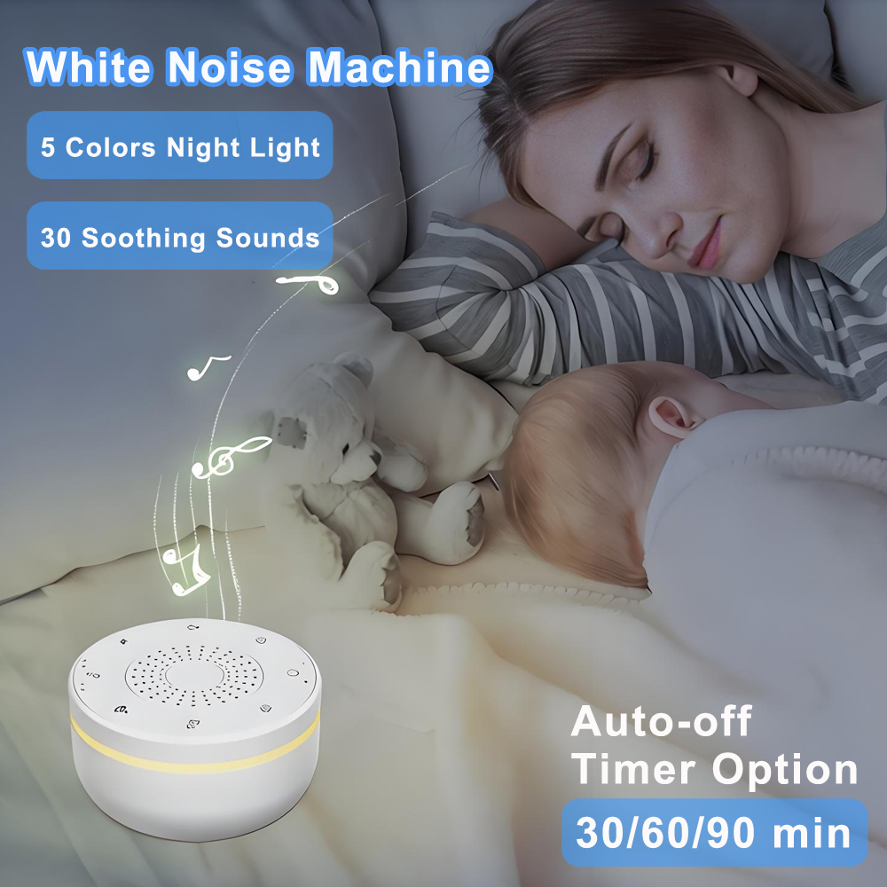 White Noise Machine Baby - Mesin White Noise Bayi USB Isi