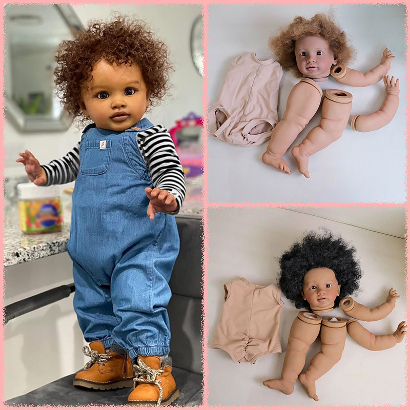 Baby Products For Curly Hair - Kit Boneka Reborn Pippa Kulit Gelap