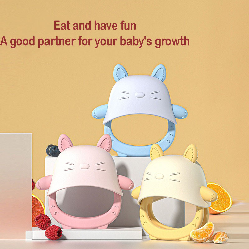 Teething Mitten Baby - Sarung Tangan Silikon Lembut untuk Bayi,