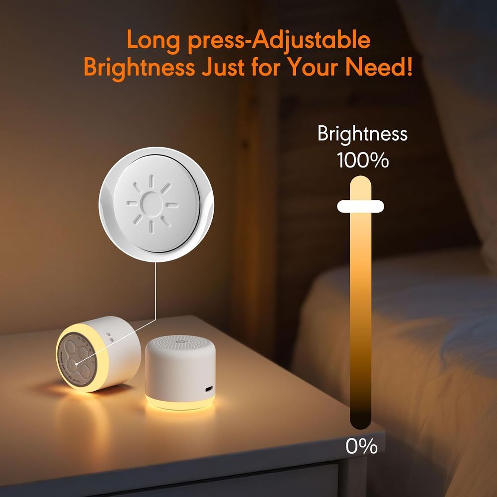 Mesin Suara Putih dengan Lampu - White Noise Machine Baby ulasan dan harga