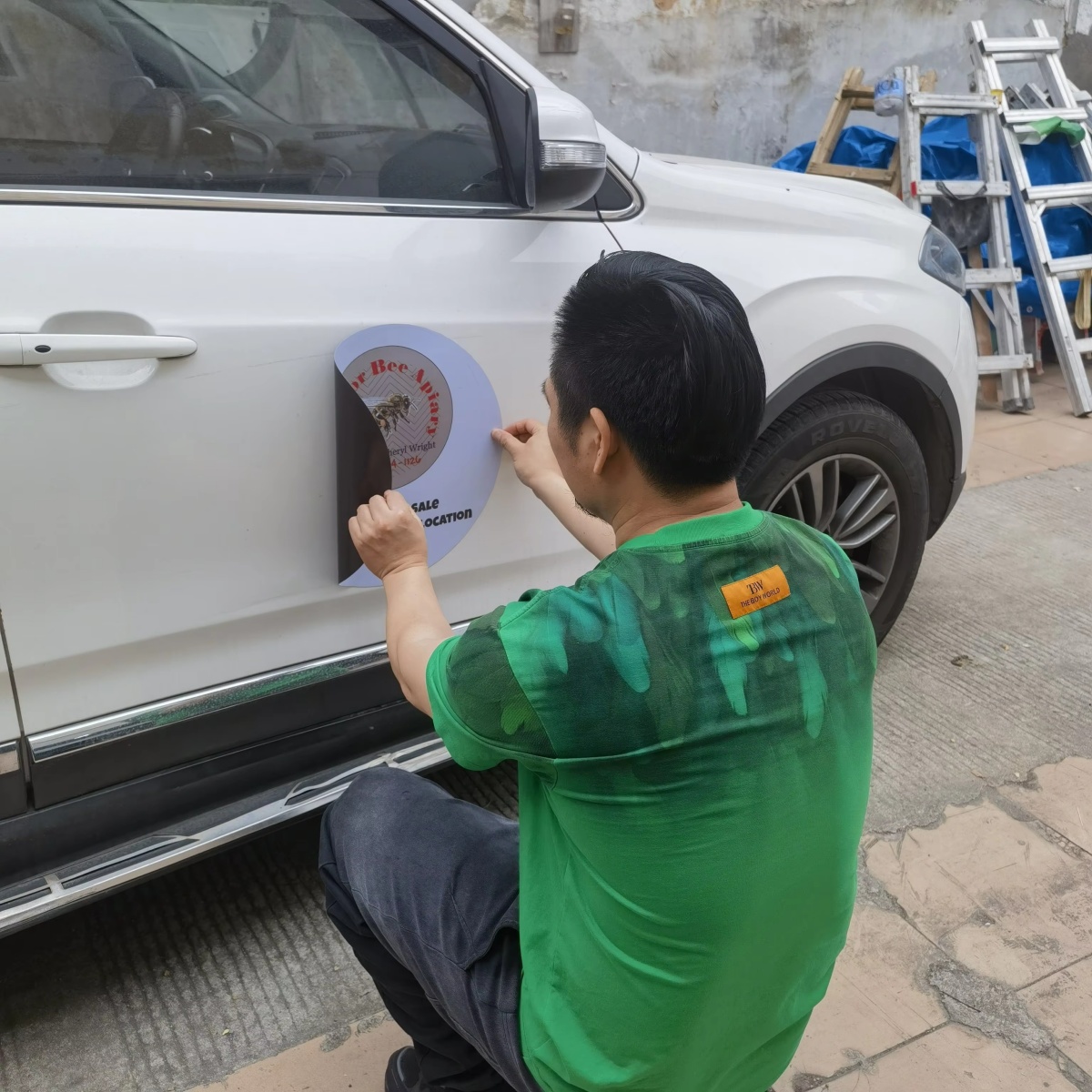 Stiker Mobil Magnetik yang Dap - Baby Products Decoration ulasan dan harga