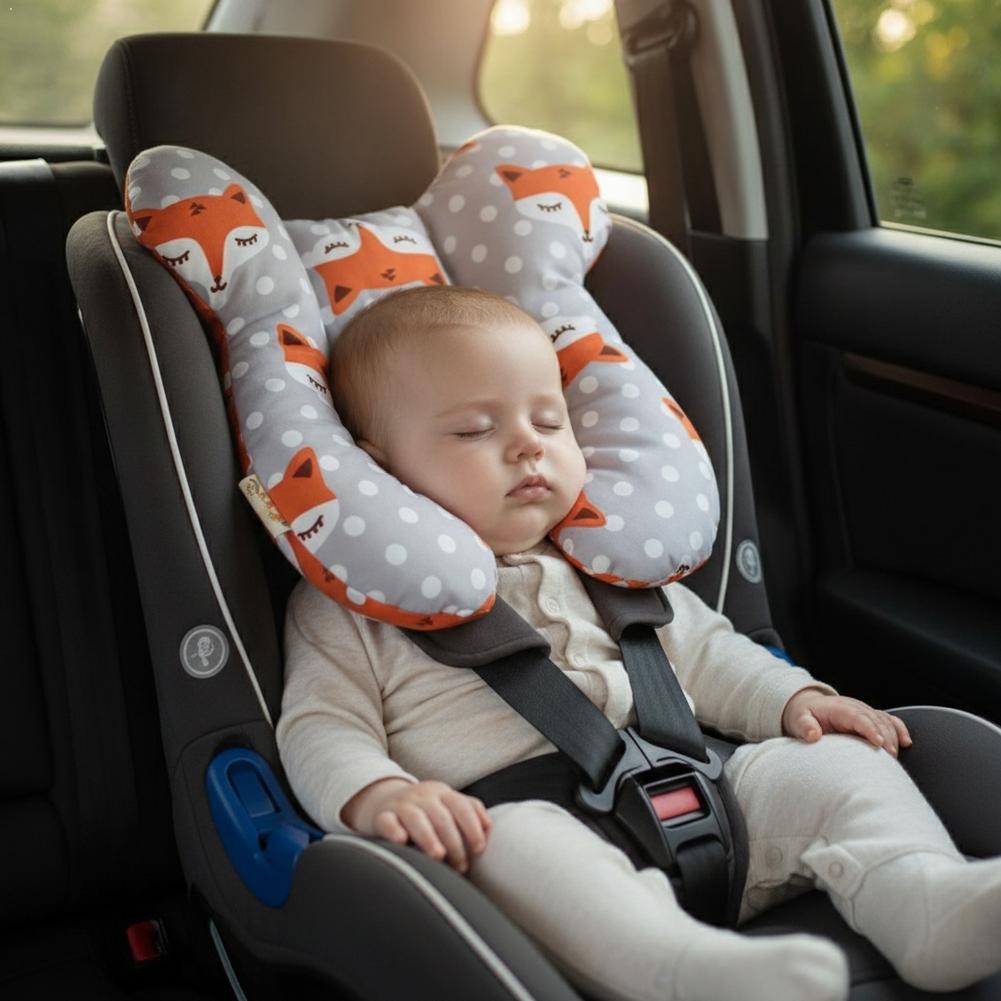 Aksesori Kereta Dorong Bayi Ba - Anti-Roll Baby Pillow ulasan dan harga