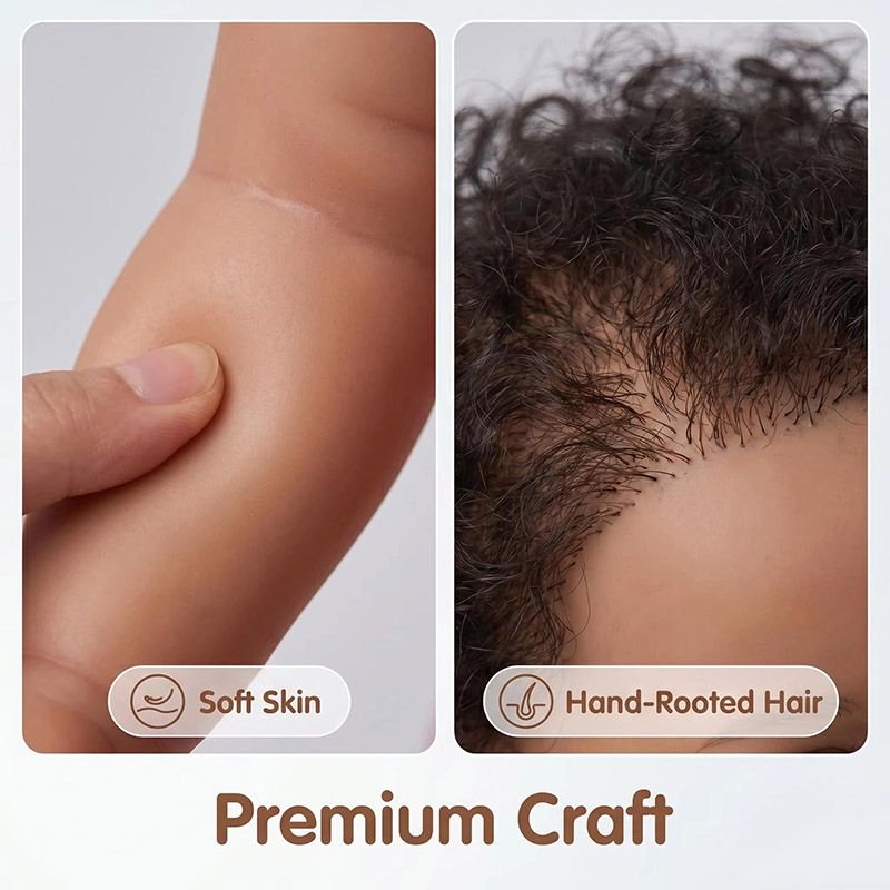 Boneka Bayi Reborn 48cm Berbah - Baby Products For Curly Hair ulasan dan harga