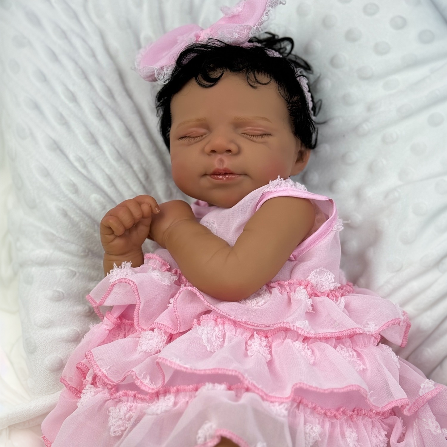 Boneka Bayi Reborn Tidur 19 In - Baby Products For Curly Hair ulasan dan harga