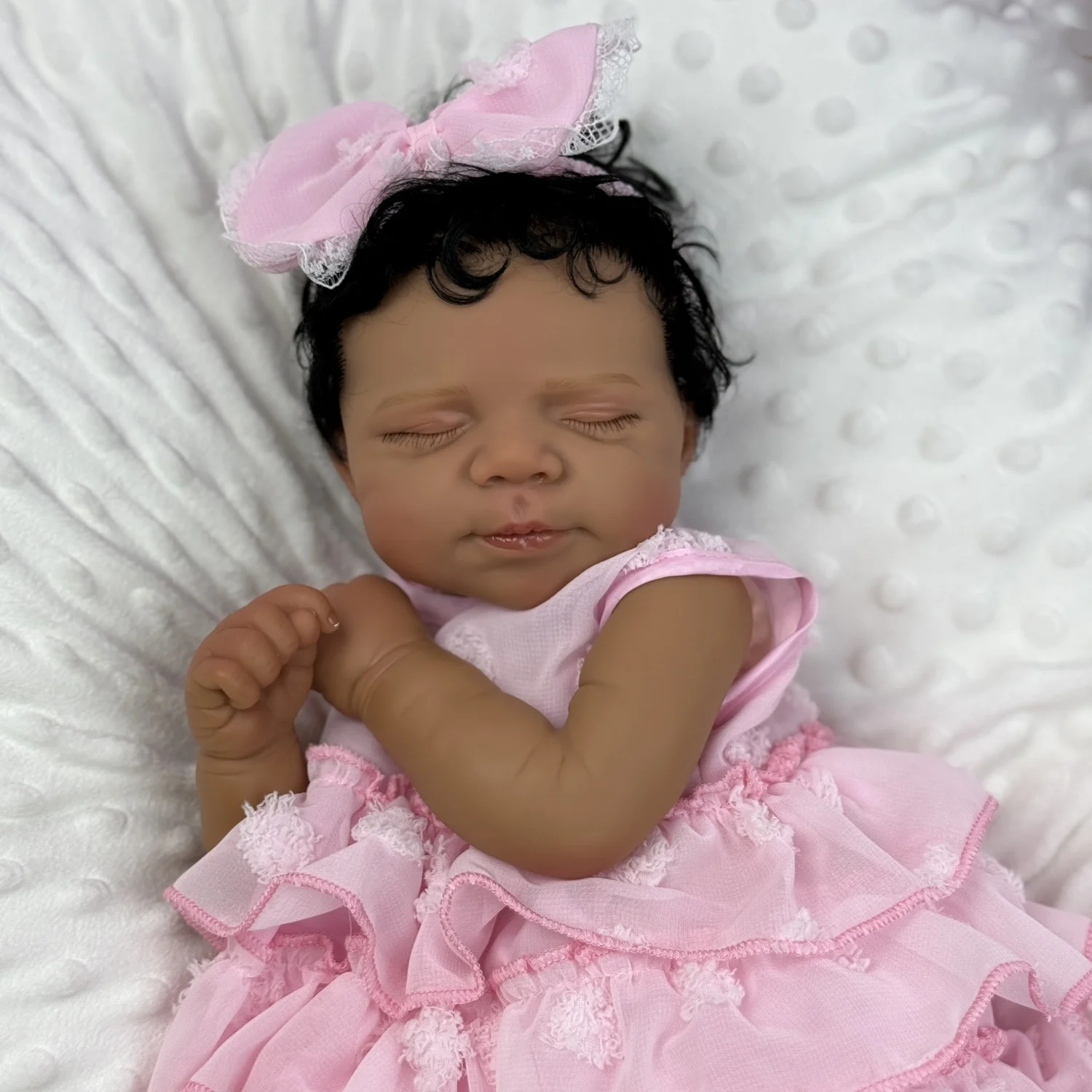 Boneka Bayi Reborn Tidur 19 In - Baby Products For Curly Hair ulasan dan harga
