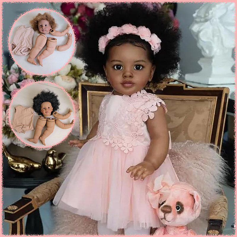 Kit Boneka Pippa Kulit Gelap 2 - Baby Products For Curly Hair ulasan dan harga