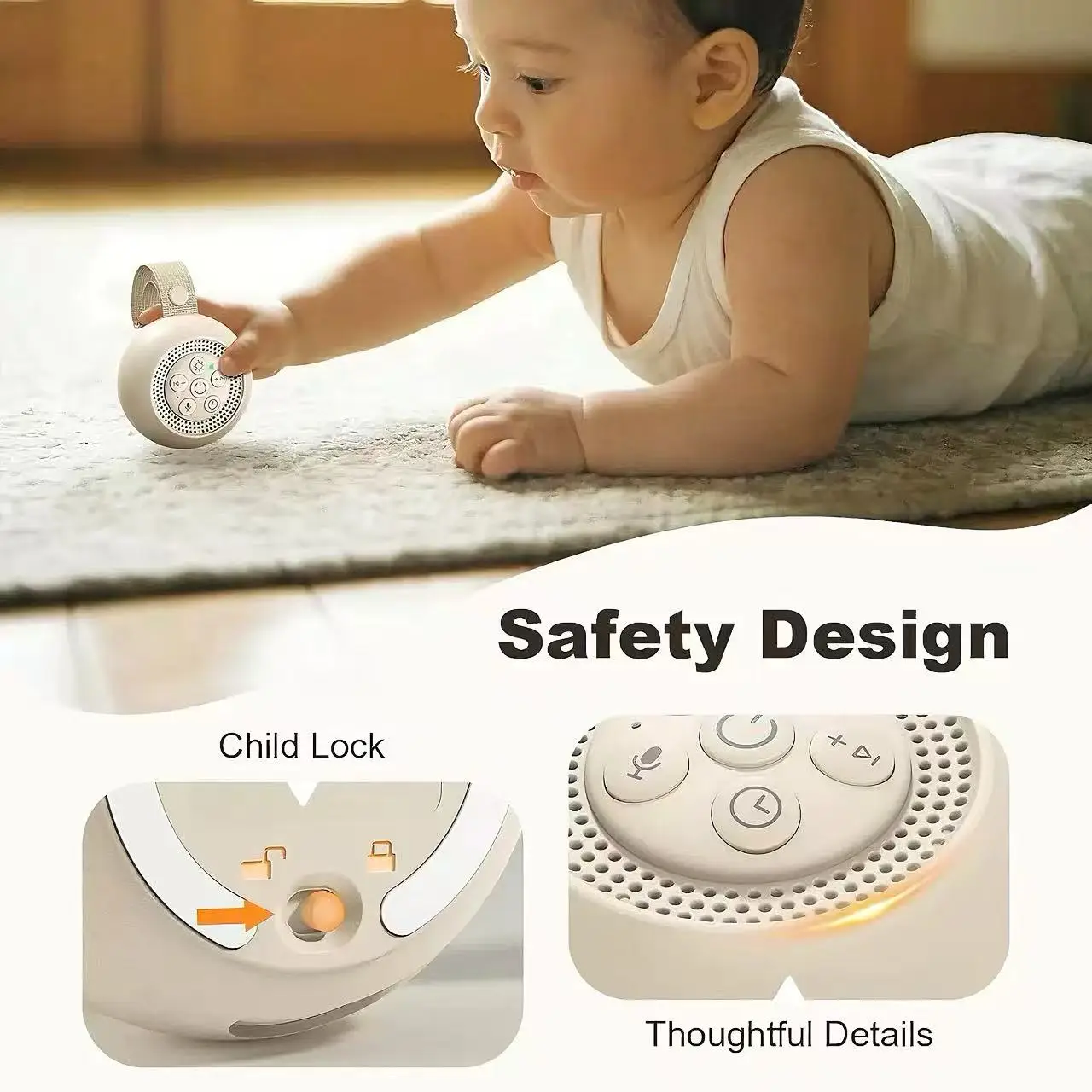 Mesin Suara Putih untuk Tidur  - White Noise Machine Baby ulasan dan harga